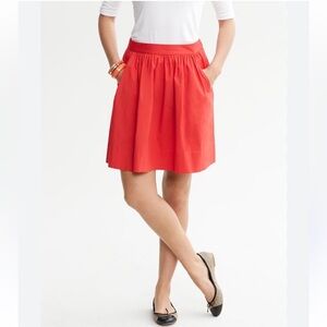 Banana Republic Circle Holiday Mini Skirt w/ Pockets Sz 12 Length: 18”